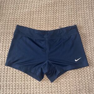 Nike Women's Navy Blue Spandex